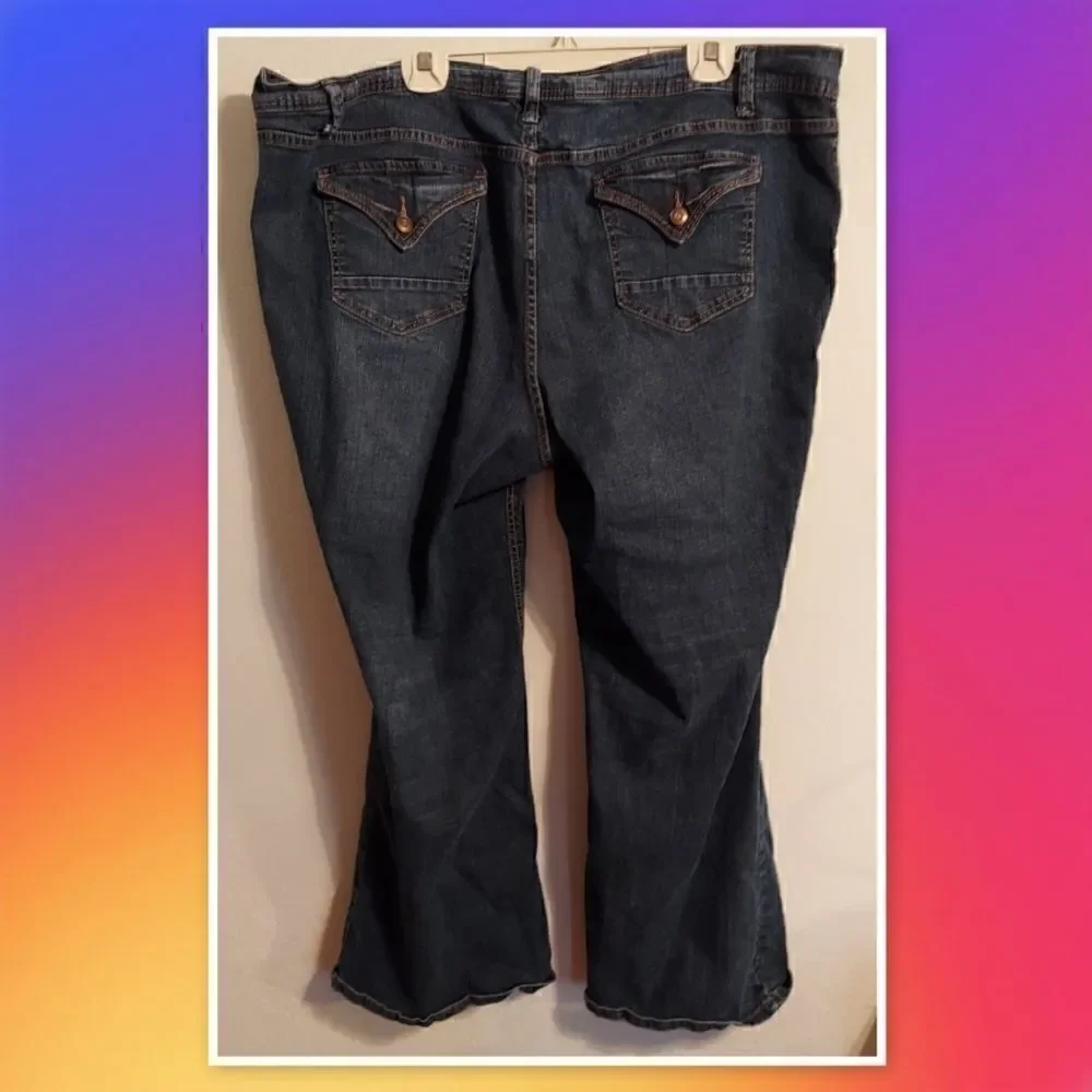 Fashion Bug Jeans Mid Rise Size 26W (23x30)